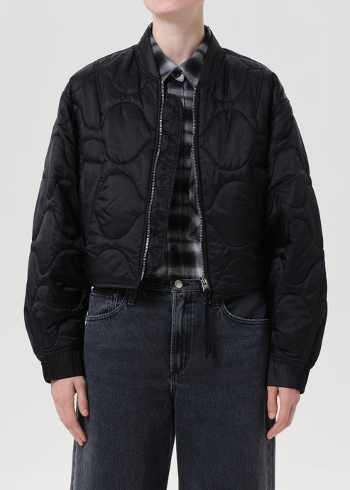AGOLDE IONA QUILTED JACKET