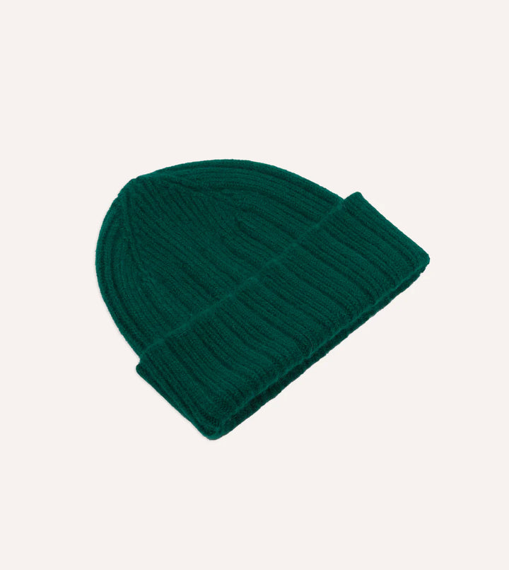 DRAKE'S LAMBSWOOL & ANGORA CAP