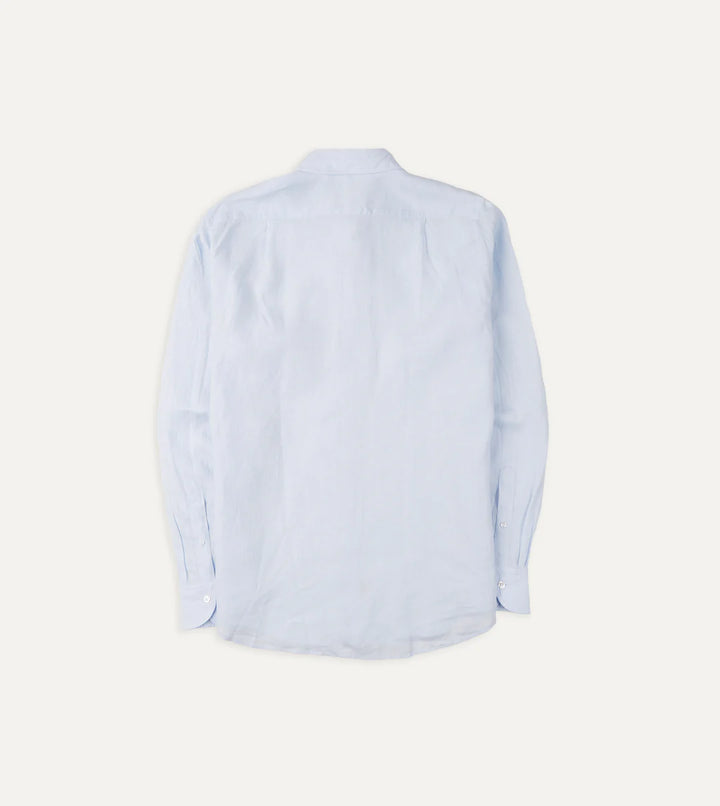 DRAKE'S SUMMER LINEN SHIRT