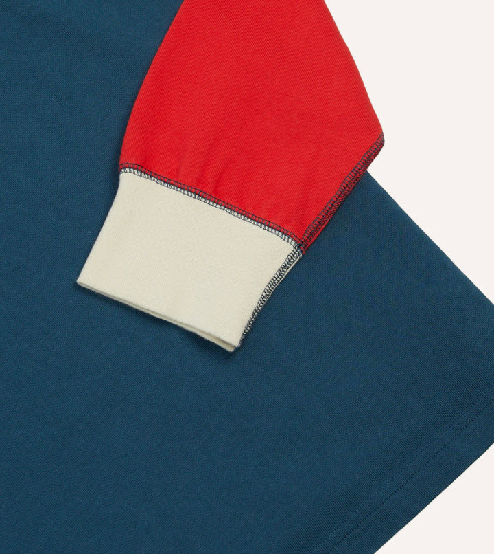 DRAKE'S RUGBY POLO
