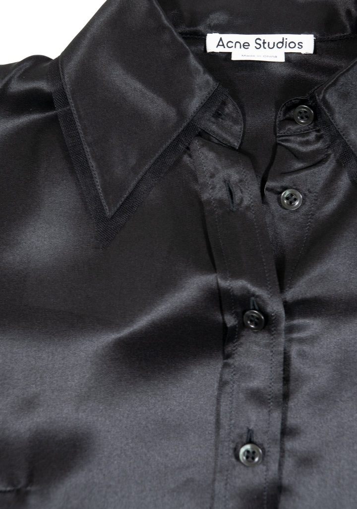 Acne Studios Silk Blend Button Up