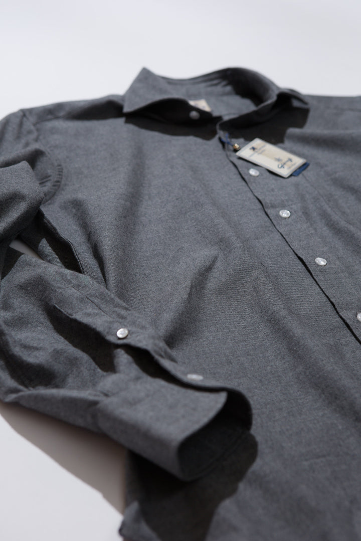 Giangi Dark Grey Flannel