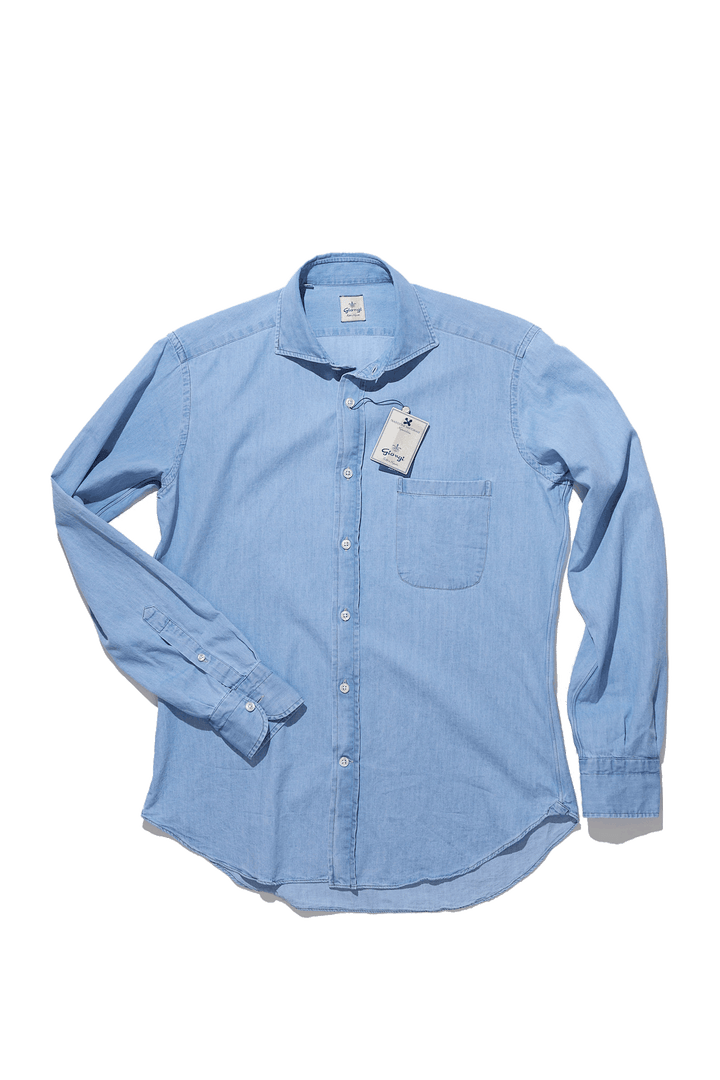 Giangi Light Blue Denim Shirt