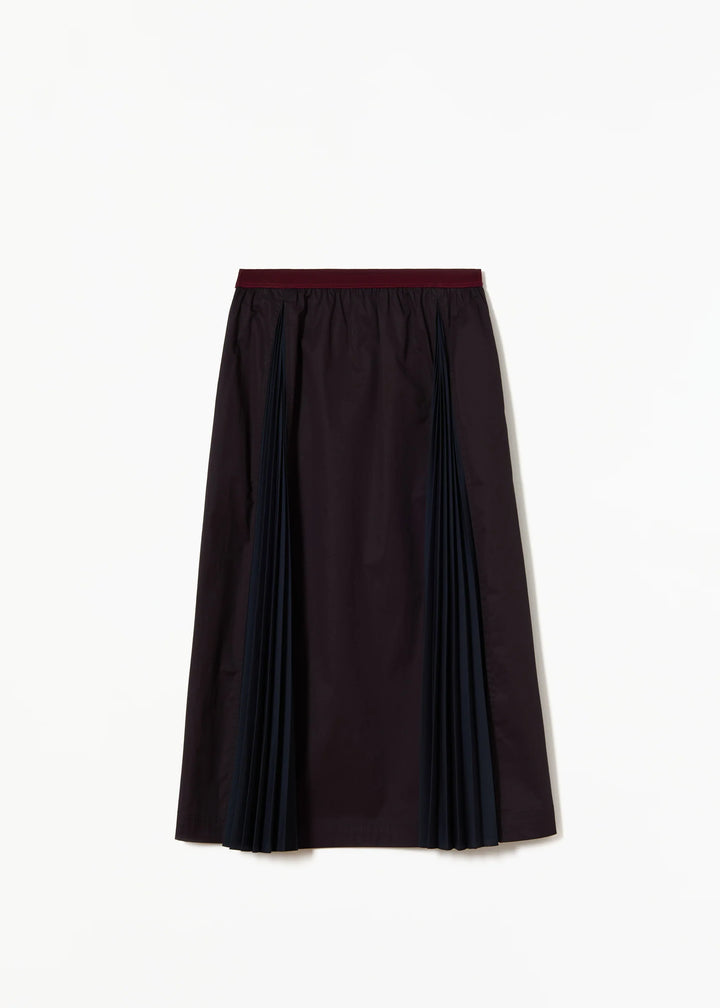 PLAN C PLEATED SKIRT