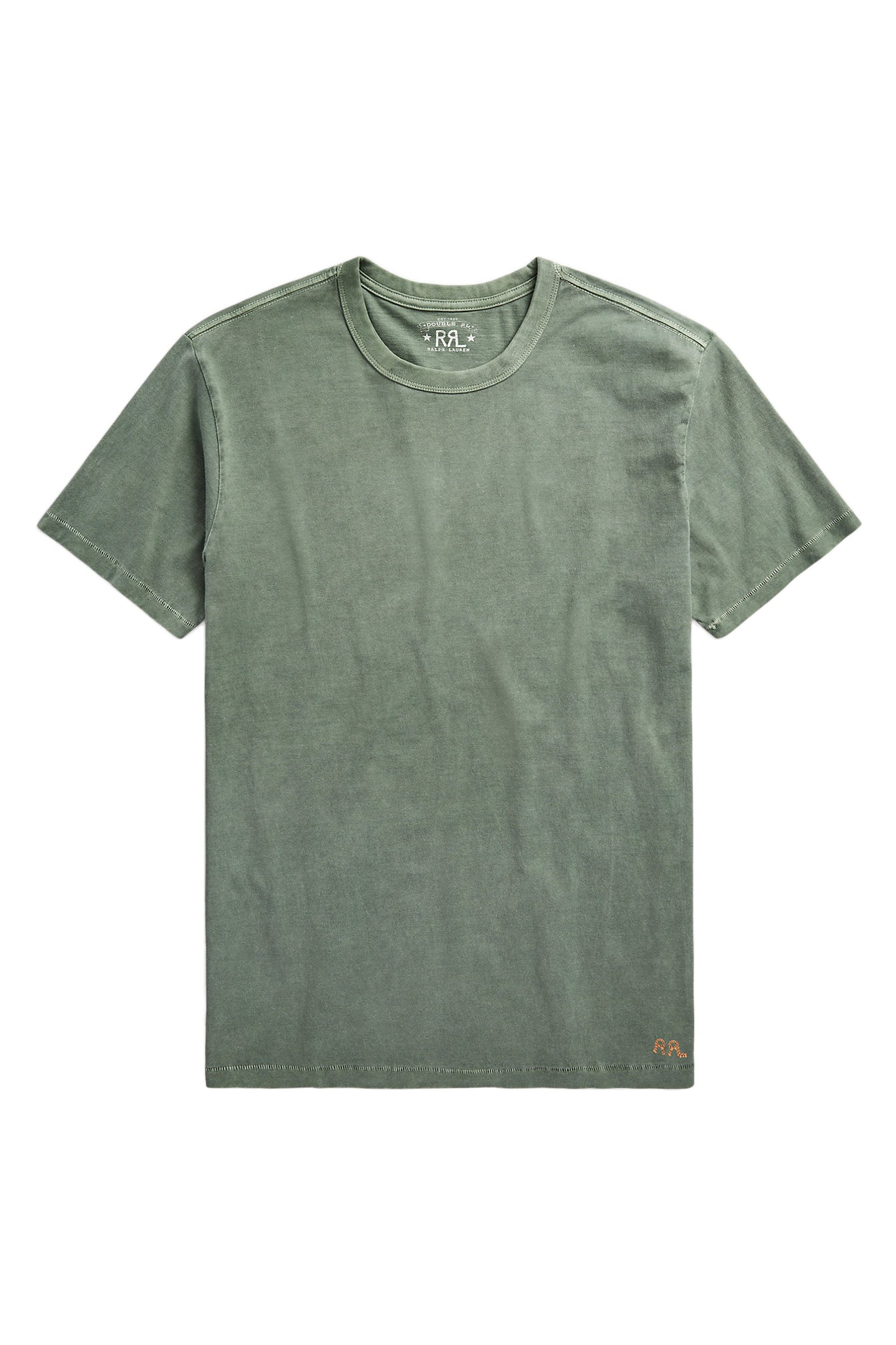 RRL Forest Green Crewneck T-Shirt