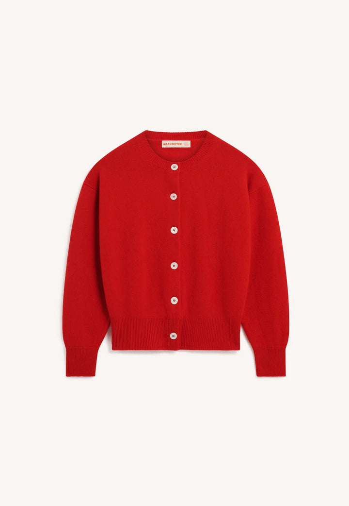 & DAUGHTER Ada Crewneck Cardigan