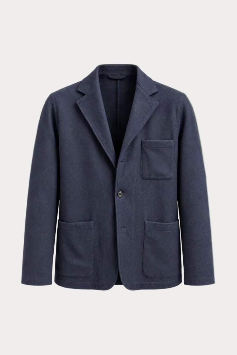 HARTFORD WASHED WOOL JACKET