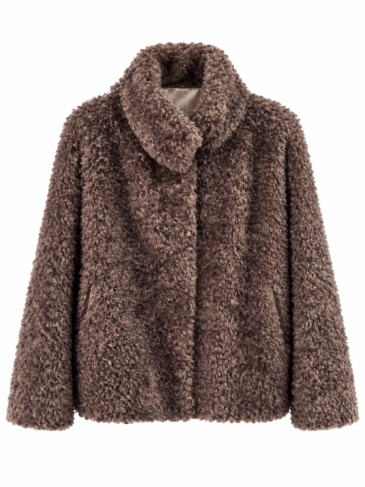 HERNO Faux Fur Jacket