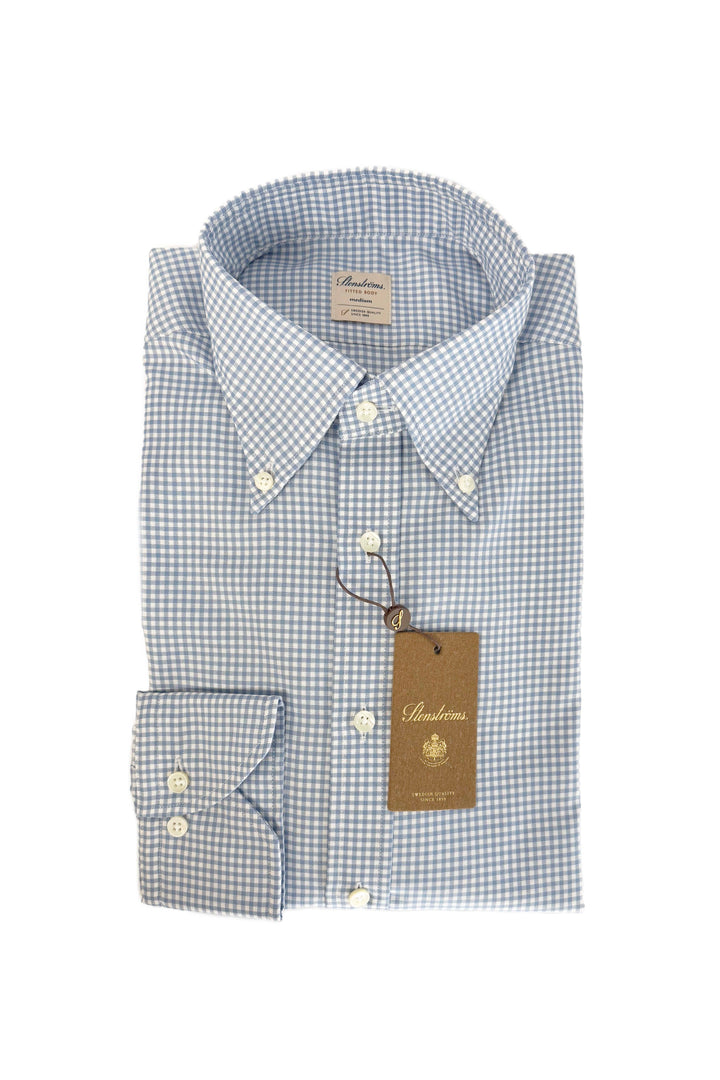 STENSTROMS CHECKED OXFORD SHIRT