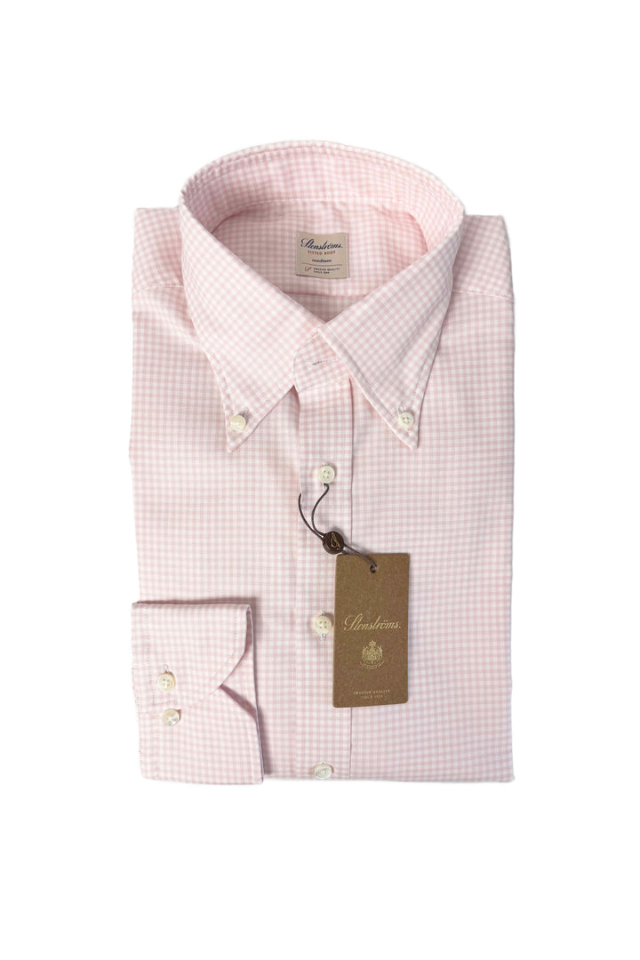 STENSTROMS CHECKED OXFORD SHIRT