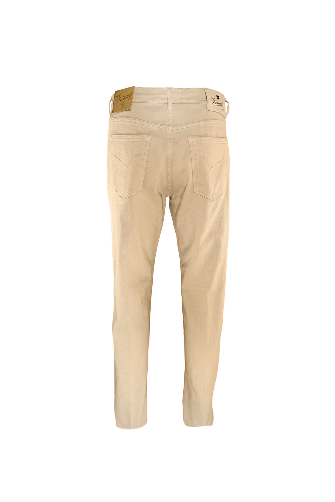 PESCAROLO COTTON LINEN 5 POCKET PANT