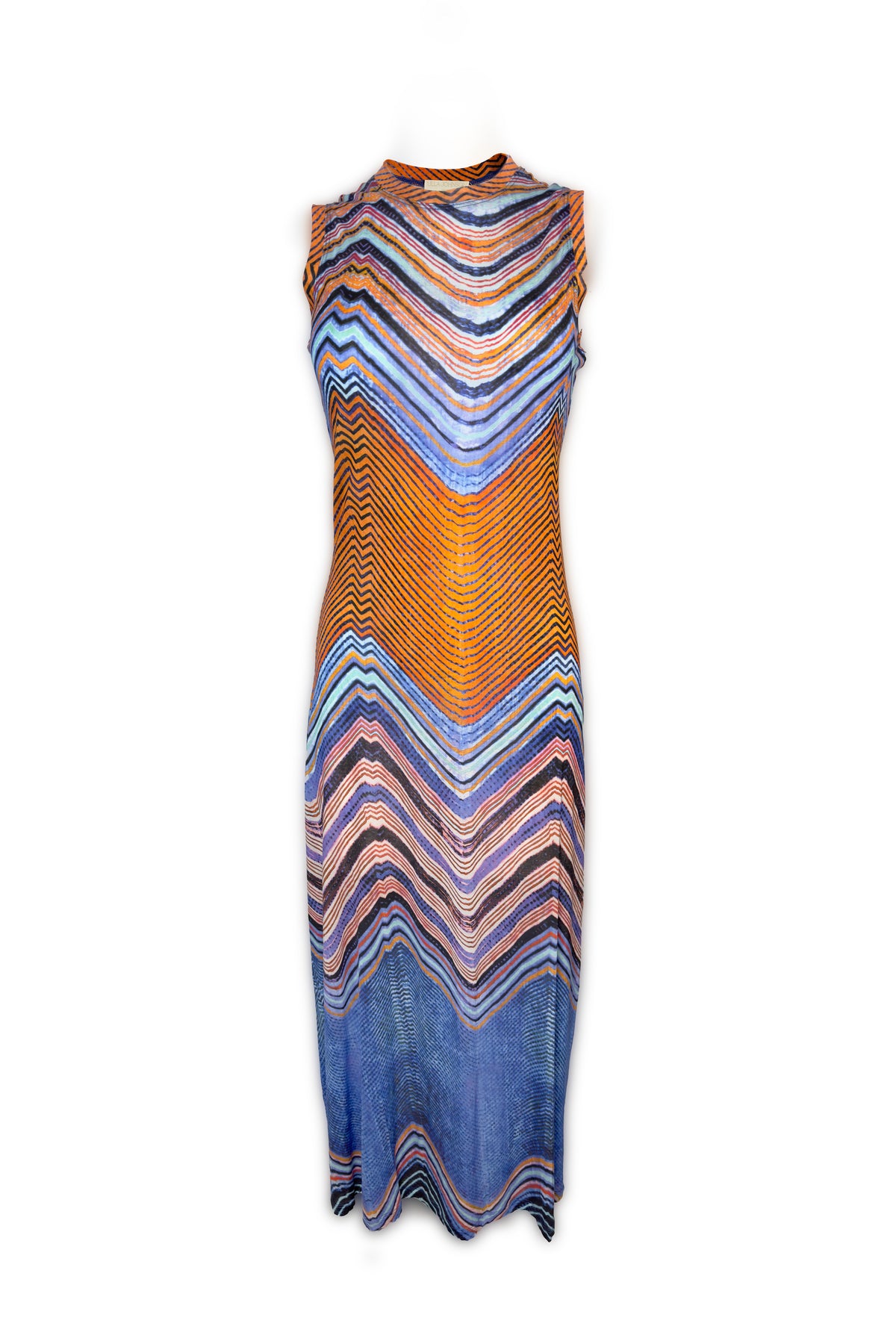ulla johnson orla chevron striped fitted midi-dress Orla Dress