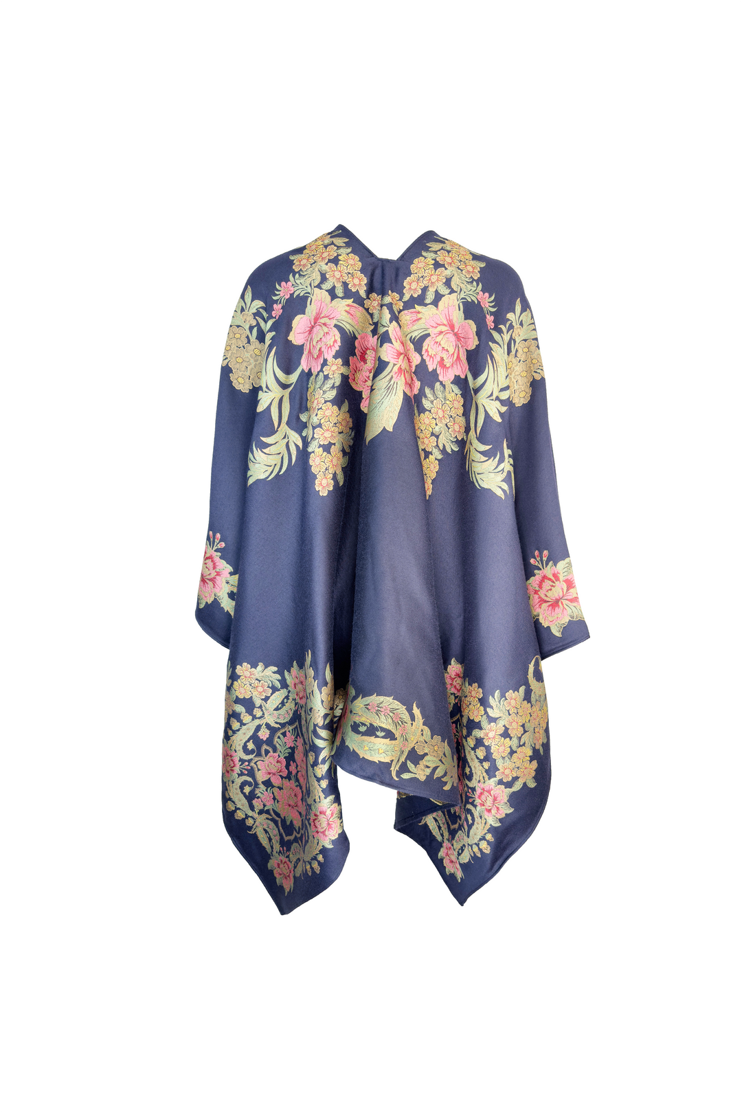 ETRO FLORAL JACQUARD CAPE