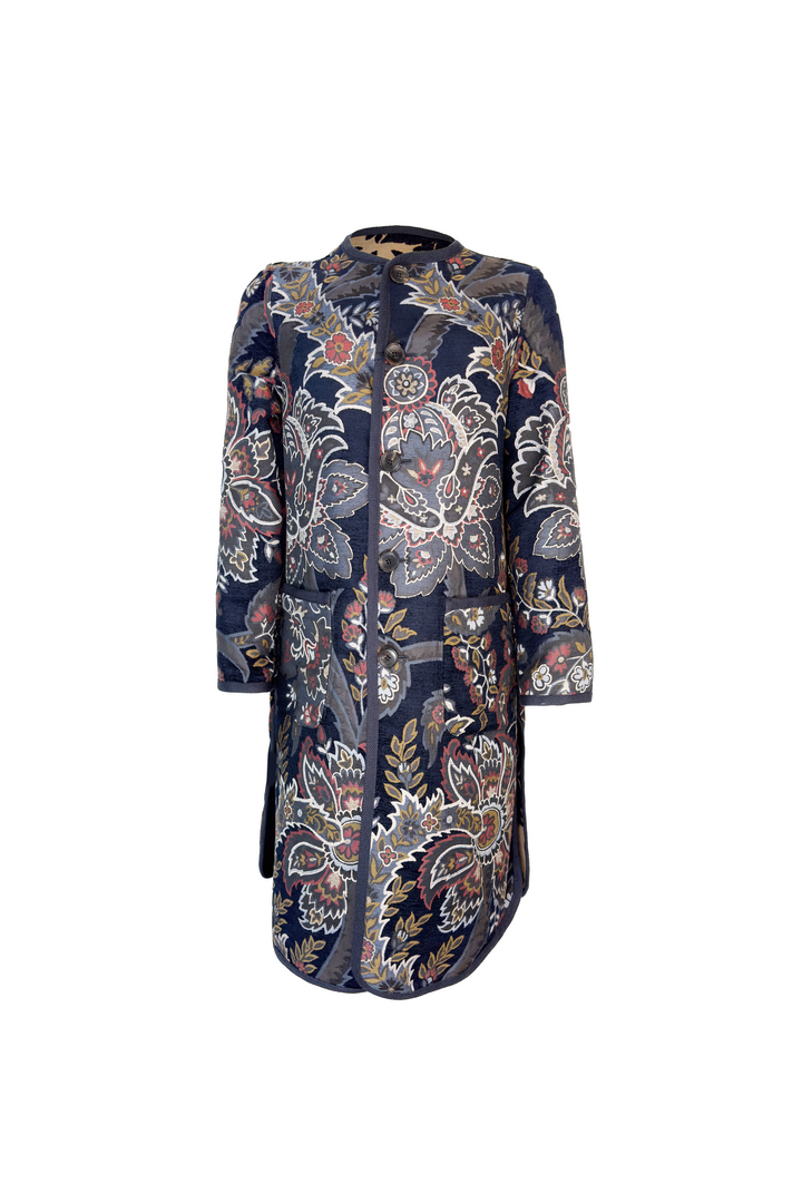 ETRO Paisley Reversible Longline Coat