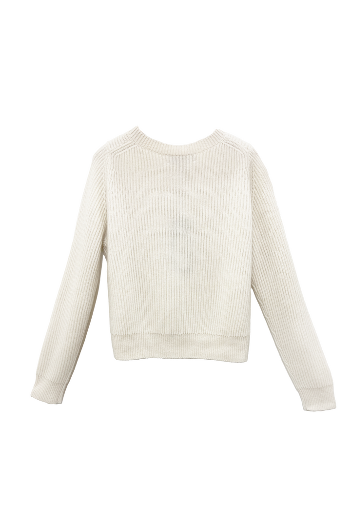 NILI LOTAN IVORY SWEATER