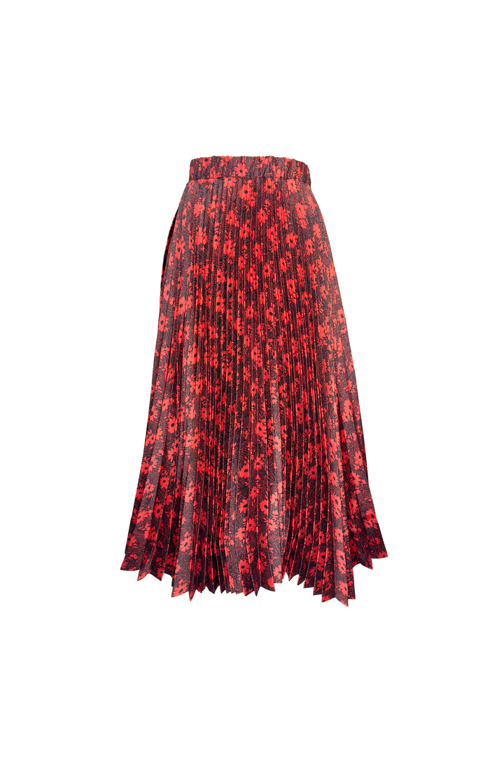 PLAN C PLEATED SKIRT