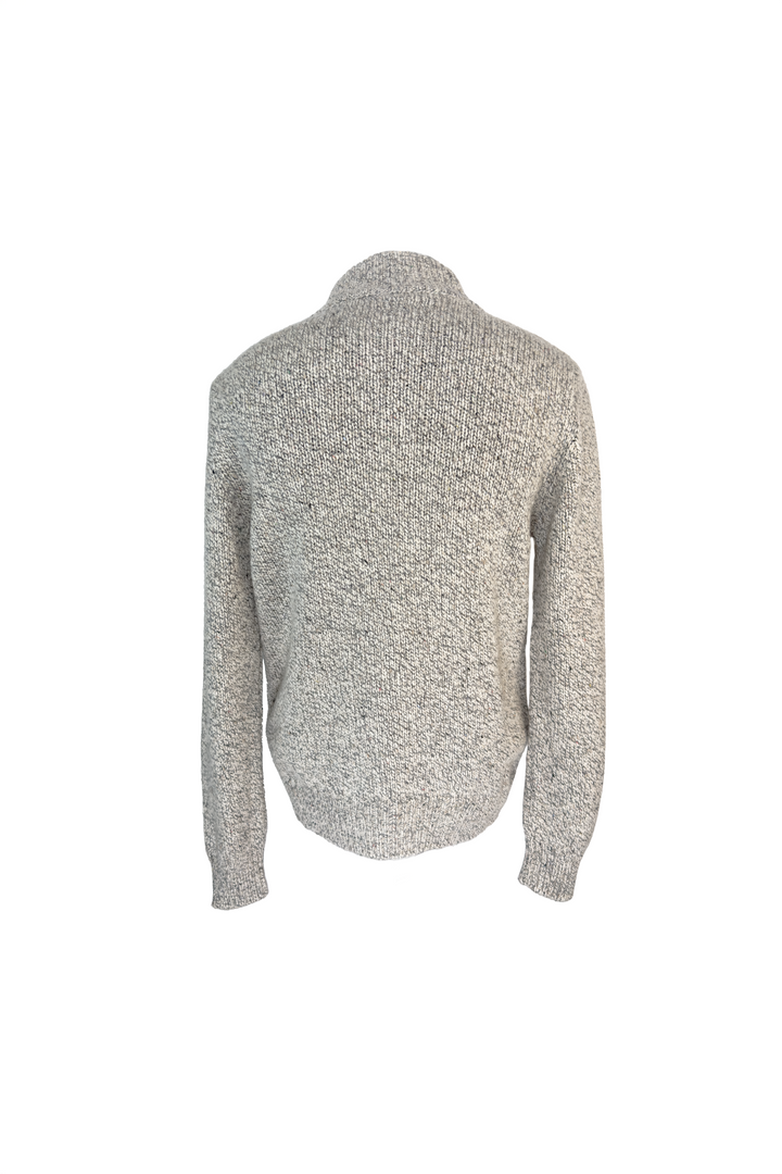 ELEVENTY ZIP NECK SWEATER