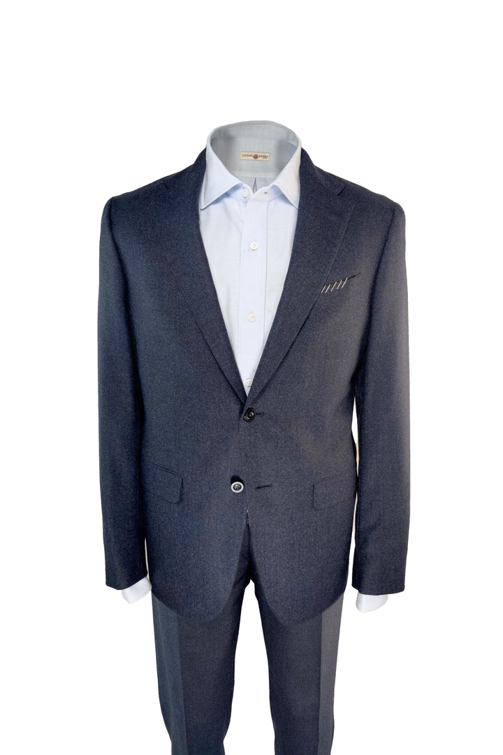 BOGLIOLI NAVY CHECK SUIT