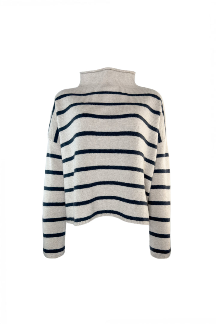 LISA YANG SANDY STRIPED SWEATER