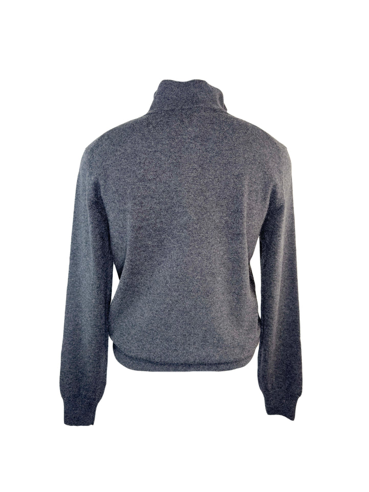 PIACENZA 1/4 ZIP CASHMERE SWEATER