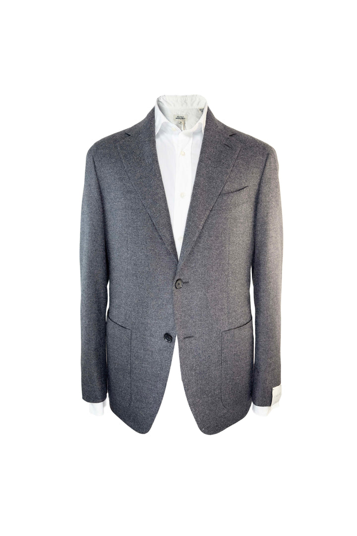 CARUSO GREY WOOL JACKET