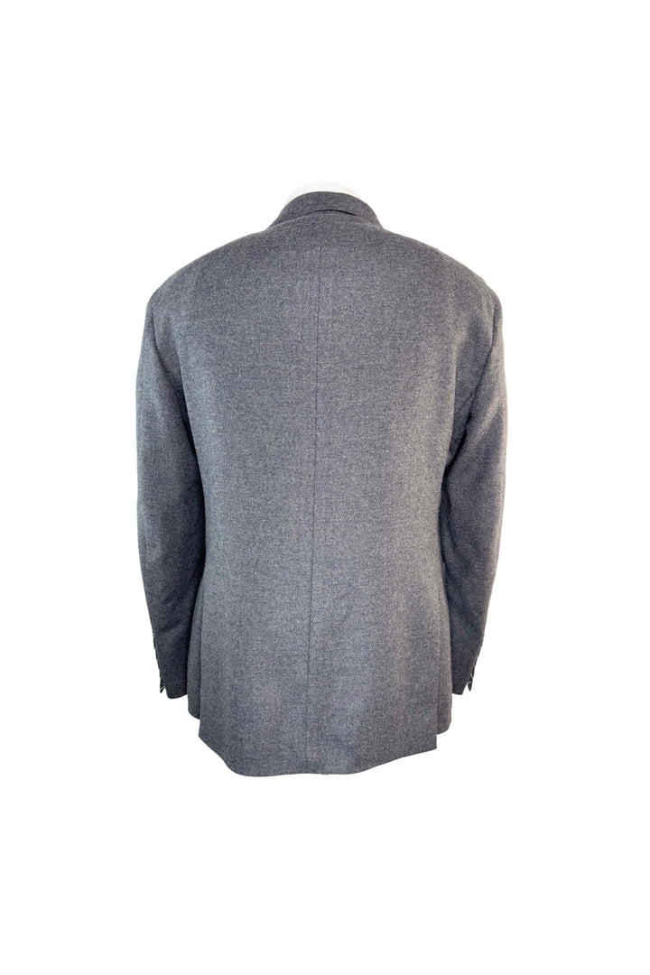 CARUSO GREY WOOL JACKET