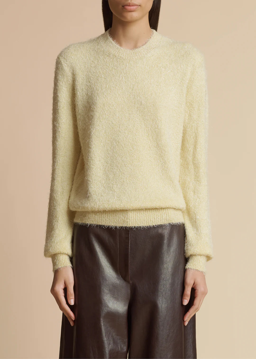 KHAITE IRLA SWEATER IN YUZU