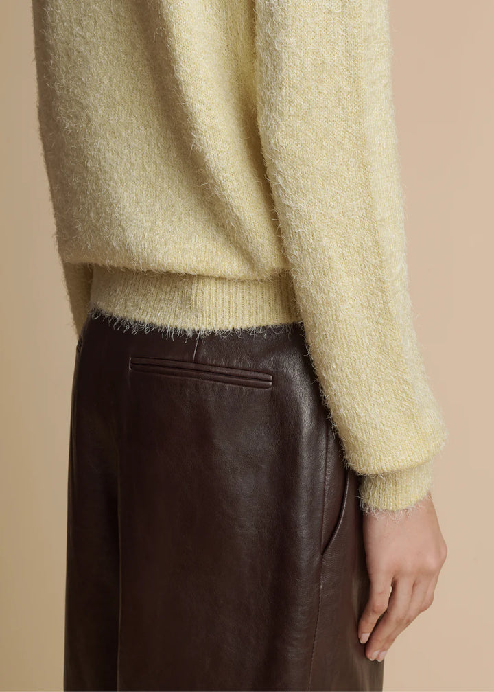 KHAITE IRLA SWEATER IN YUZU