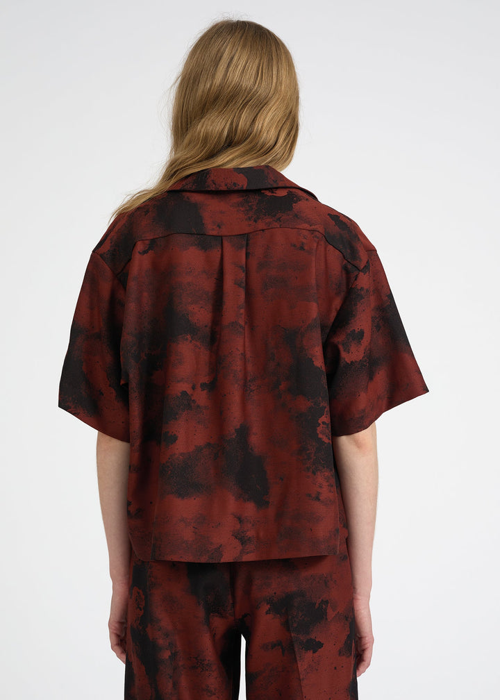 BITE STUDIOS WOOL JACQUARD SHIRT