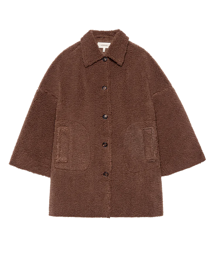 THE GREAT PLUSH CAR COAT