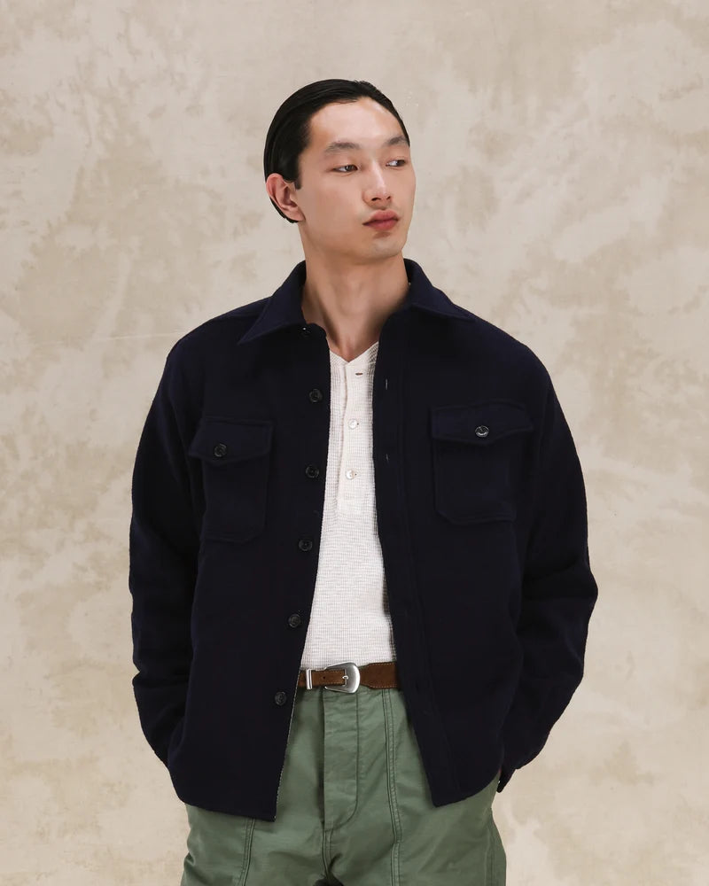 FORTELA NAVY OVERSHIRT