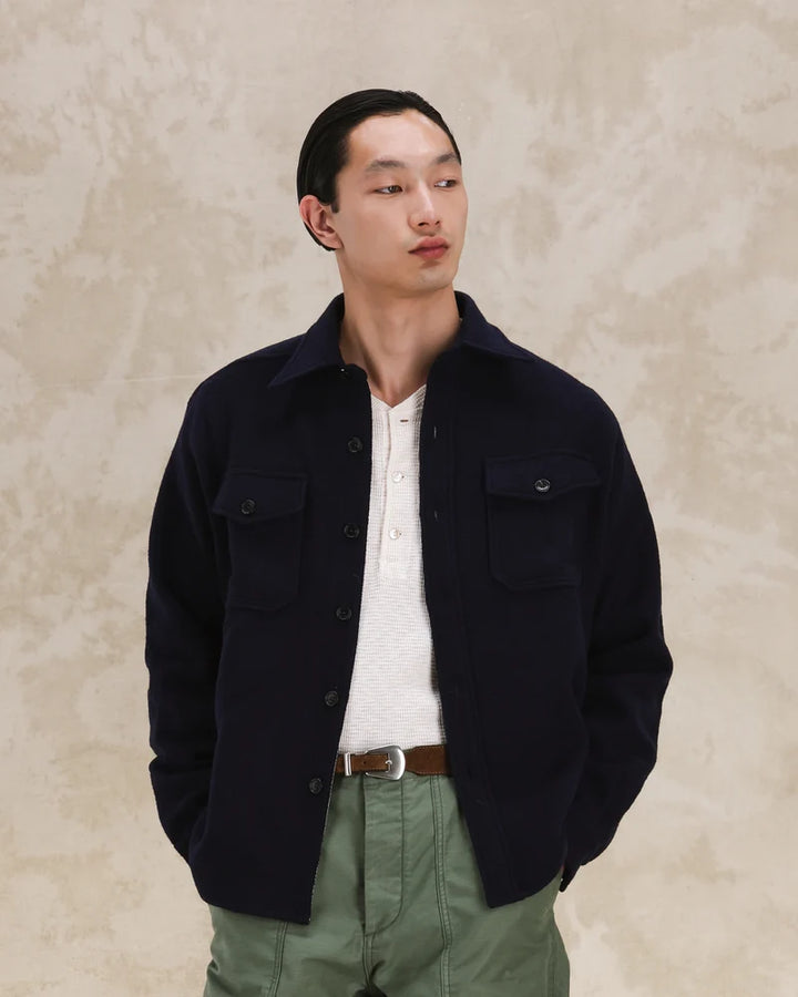 FORTELA NAVY OVERSHIRT