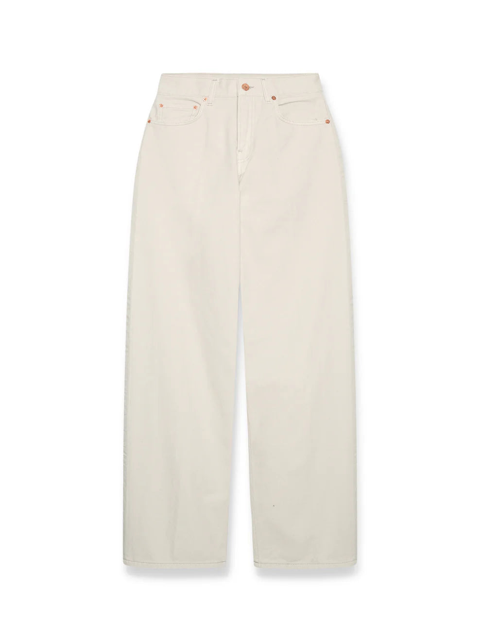Beige pants on a white background