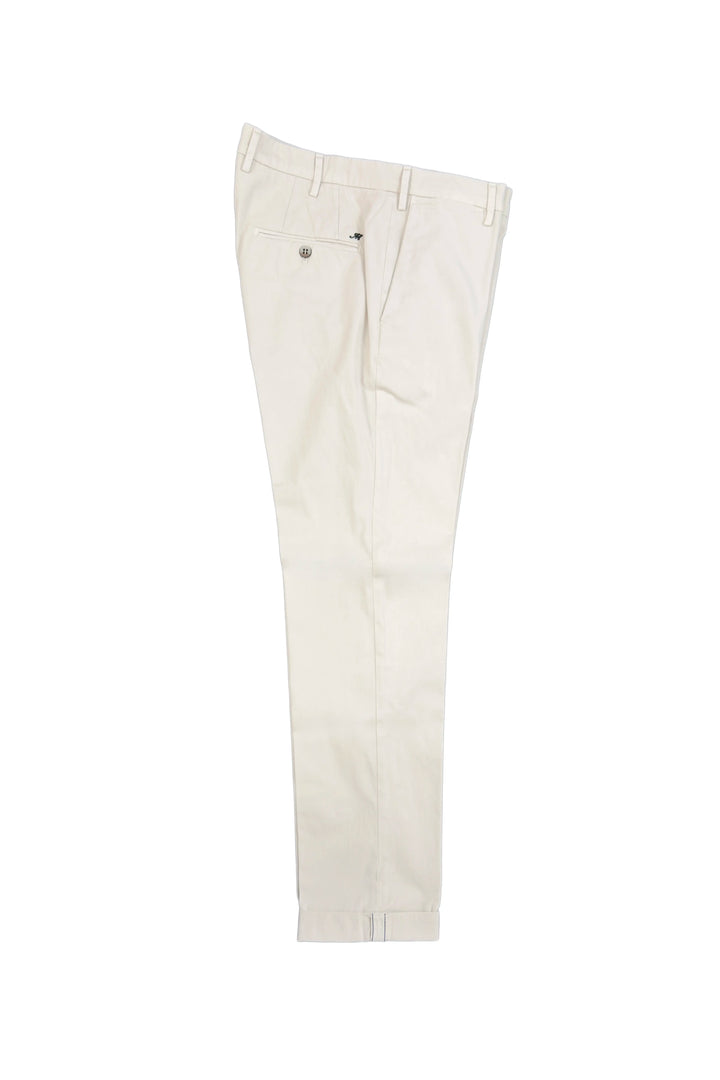 Beige pants on a white background