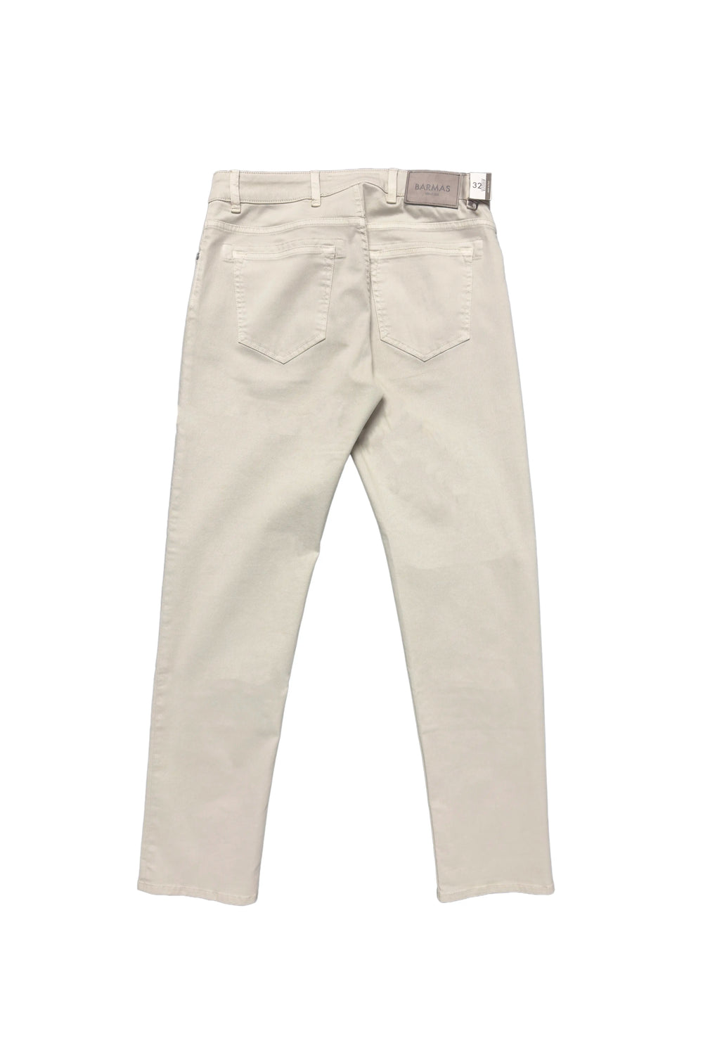 Beige pants on a white background