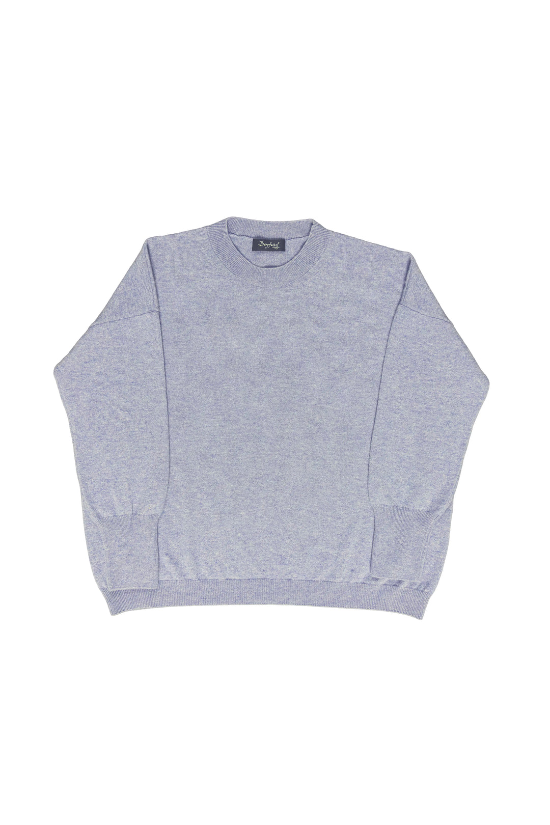 Gray sweatshirt on a white background