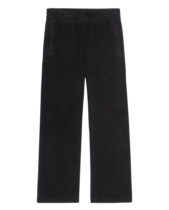 Black pants on a white background