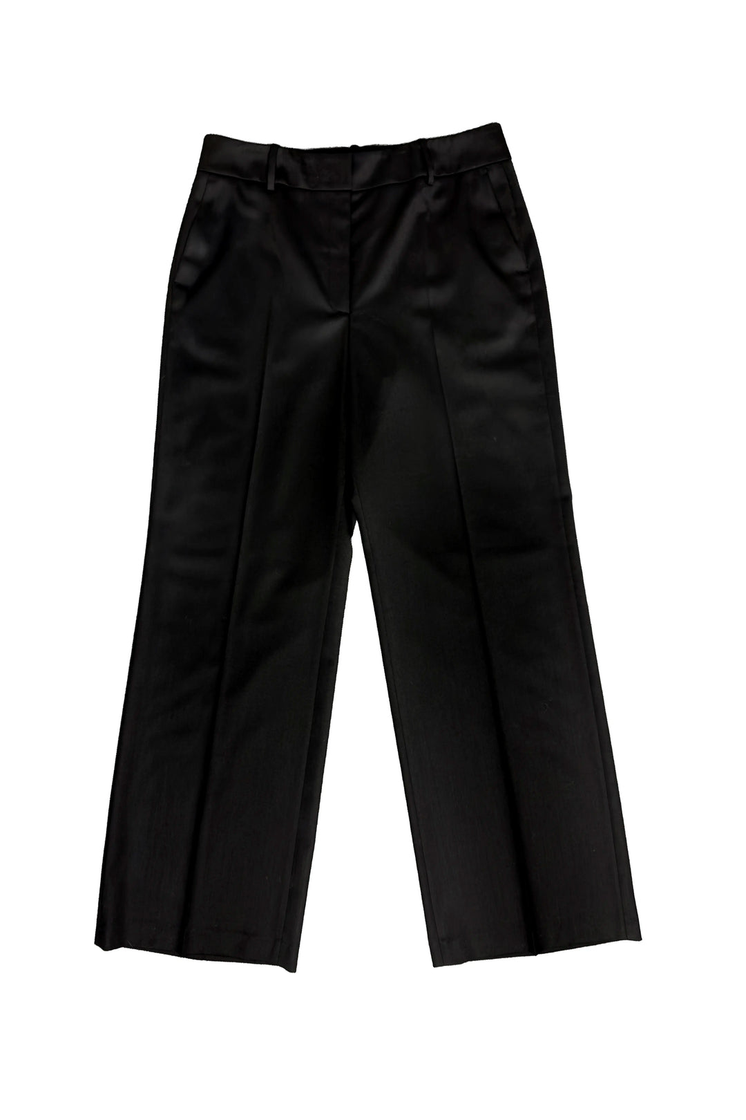 Black pants on a white background