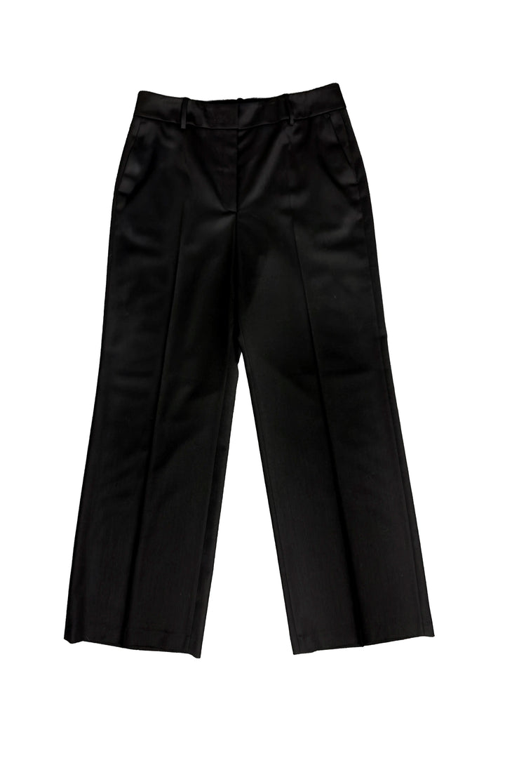 Black pants on a white background