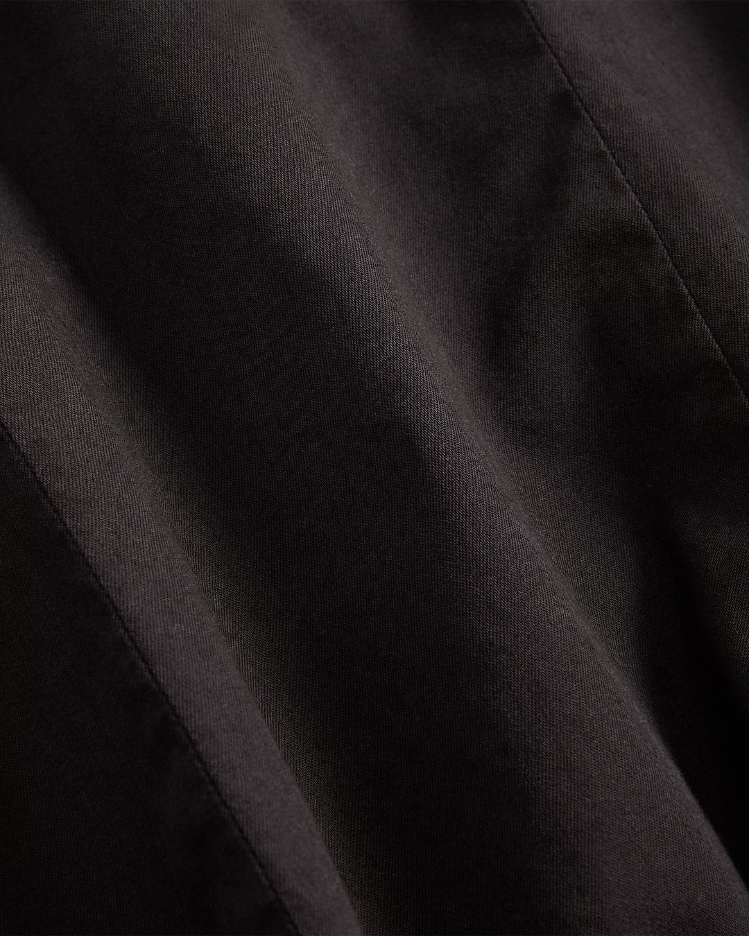 Close-up of black fabric texture