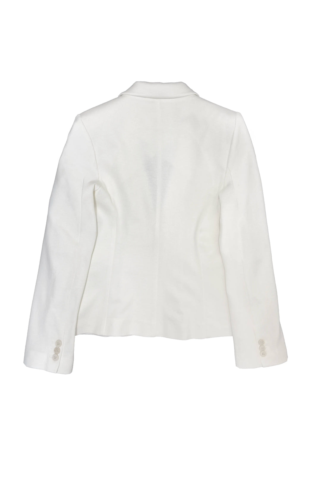 White jacket on a white background