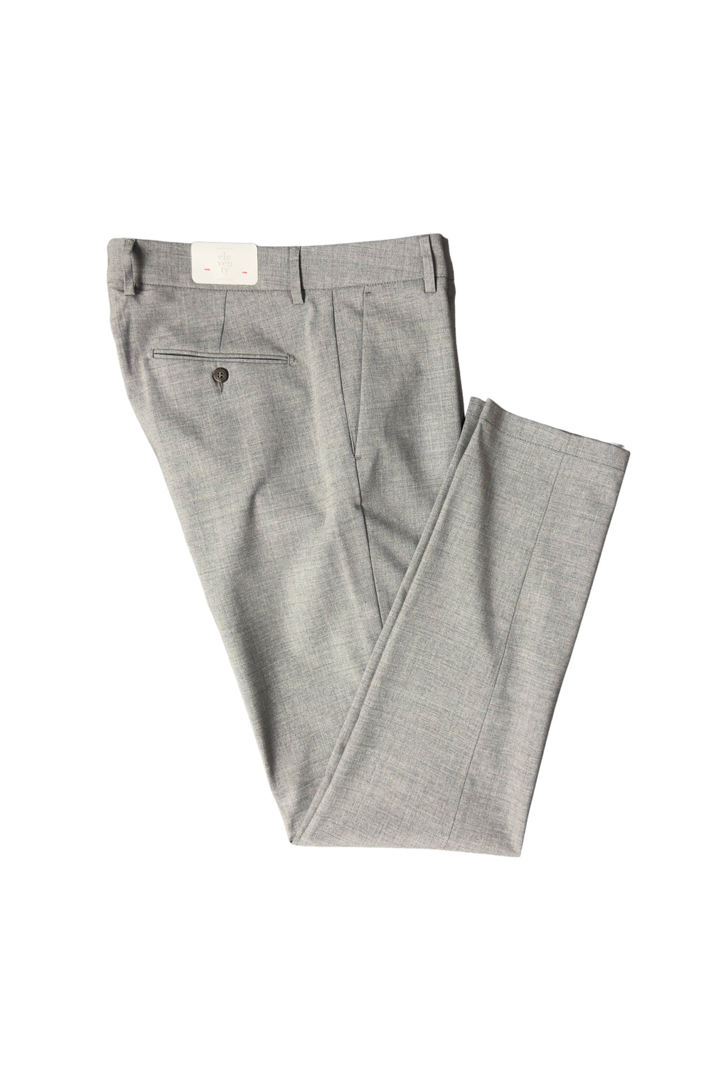 Gray pants on a white background