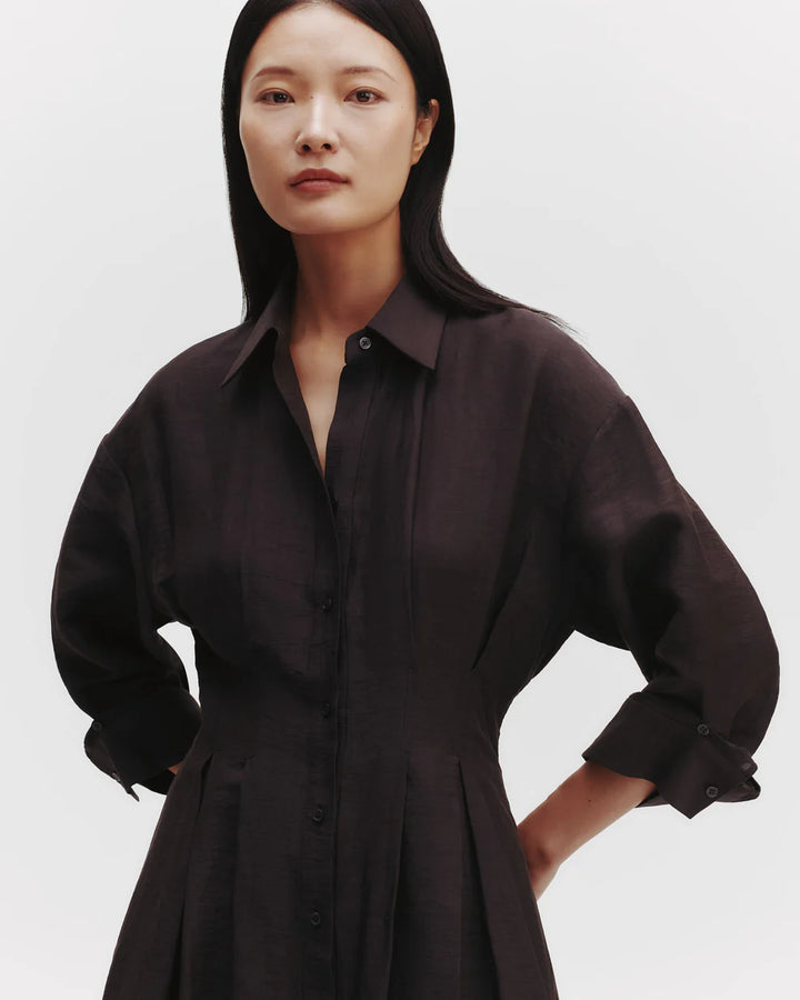 TWP M DRESS IN DELAVE LINEN