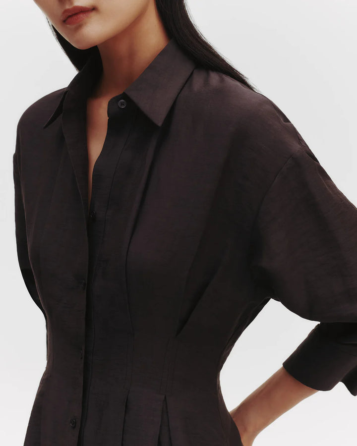 TWP M DRESS IN DELAVE LINEN