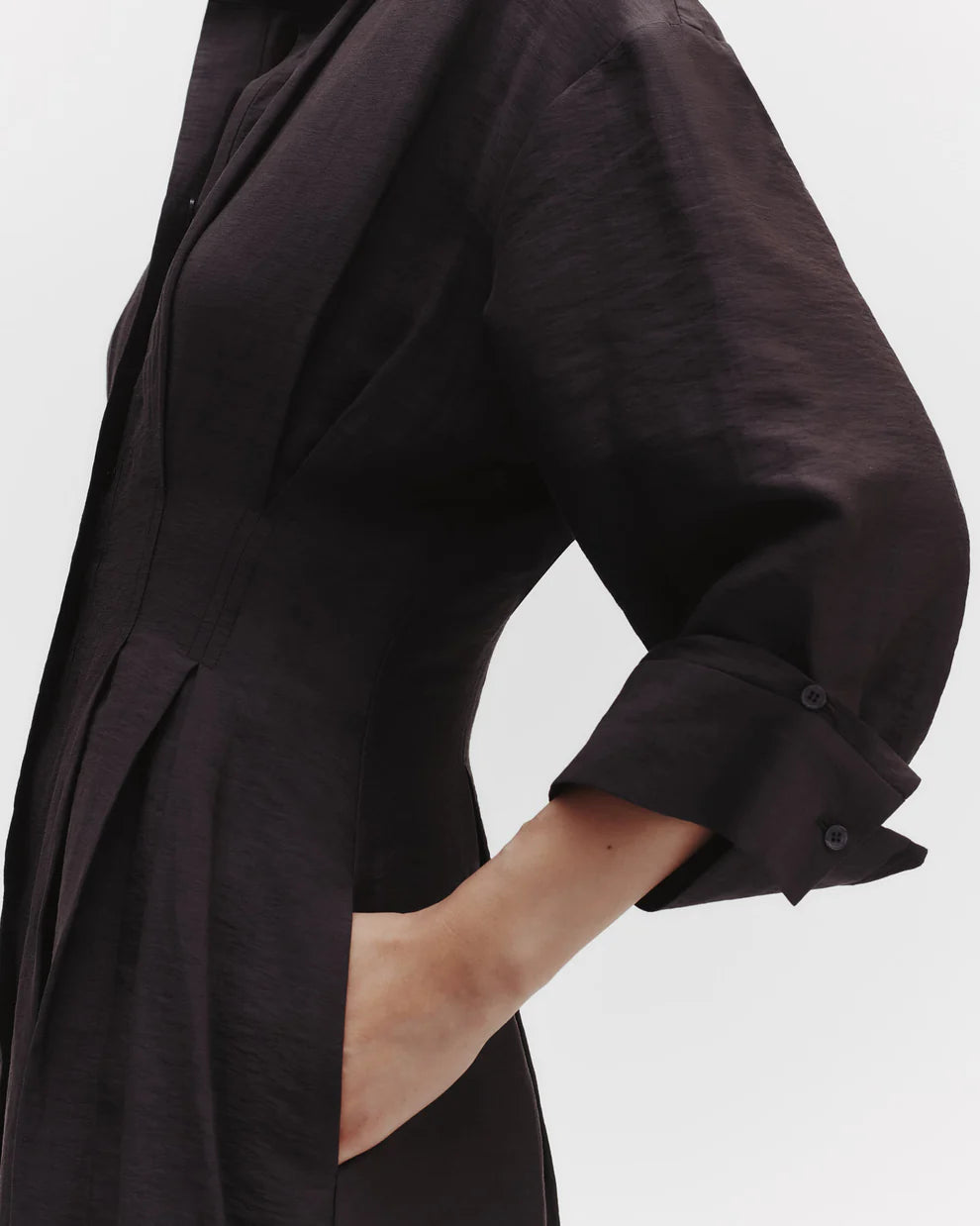 TWP M DRESS IN DELAVE LINEN