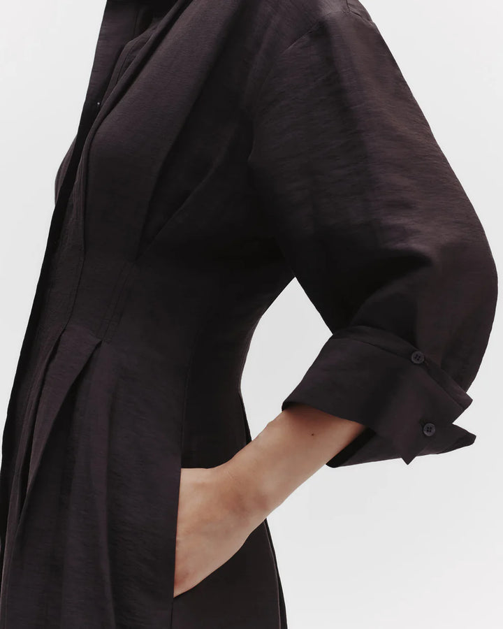 TWP M DRESS IN DELAVE LINEN