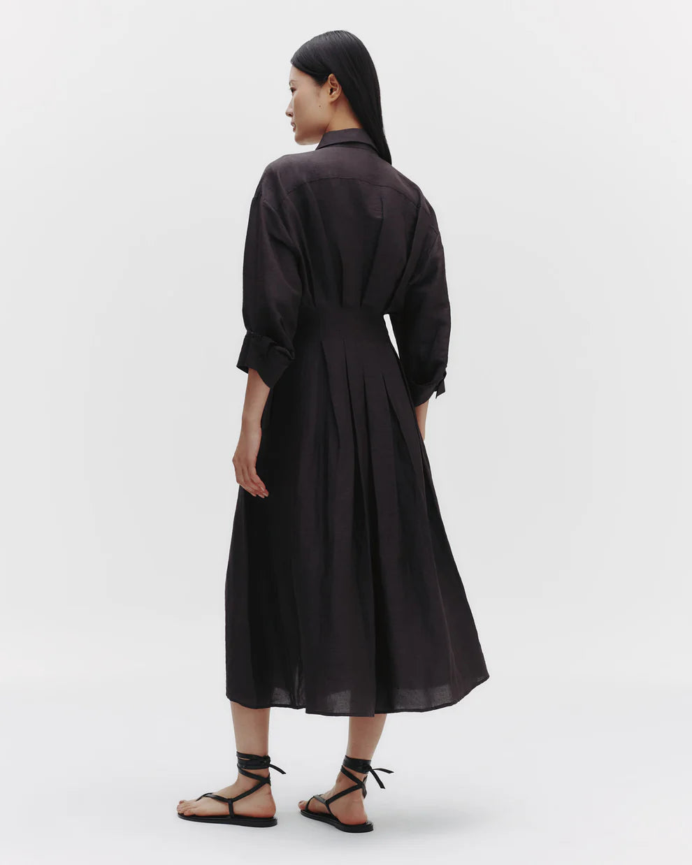 TWP M DRESS IN DELAVE LINEN