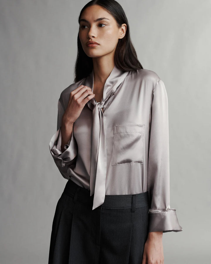 TWP BOYFRIEND SHIRT WITH TIE