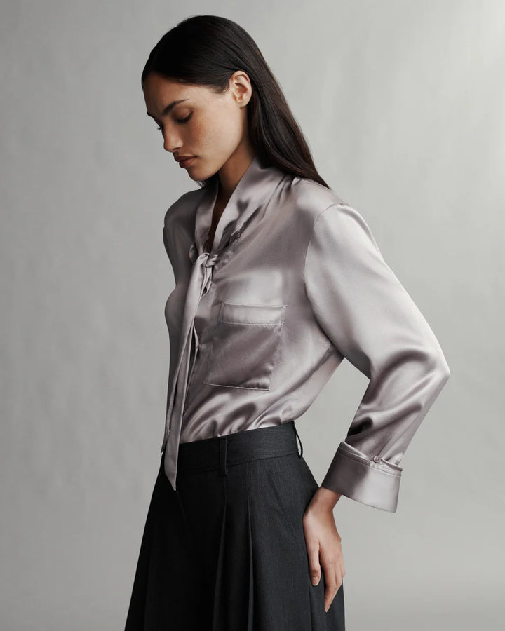 TWP BOYFRIEND SHIRT WITH TIE