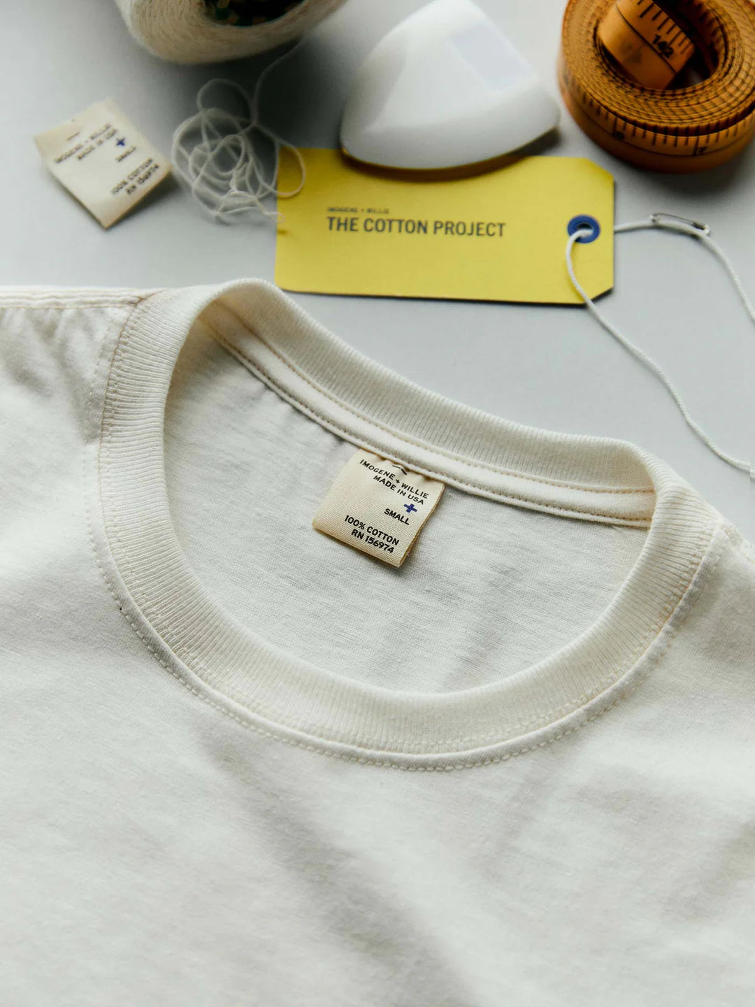 IMOGENE+WILLIE 2 PACK COTTON T-SHIRT
